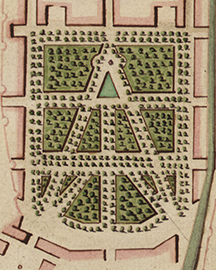 KBR – [Le parc de Bruxelles] - Collectie ‘Kaarten en plannen’ - XXXI Bruxelles (Parc) - (ca 1750) - Manuscrits - IV 10.091