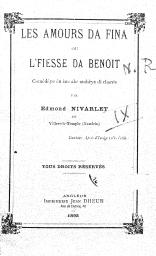 Les amours da fina ou l'fiesse da Benoit : Comèdèye èn ine ake | 