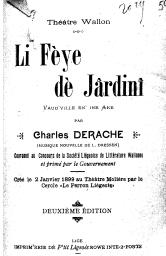 Li fèye dè jârdini : vaud'ville en' ine ake | 