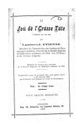 Li Jou de l'Crâsse Tâte : Comèdie en ine ake | Étienne, Lambert-Joseph (18..-19) - écrivain wallon