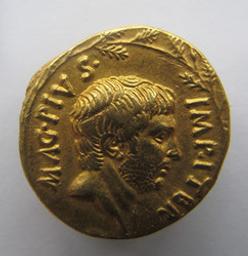 Monnaie romaine, Rome, 42-40 v.Chr | S. Pompeius Magnus Pius. Souverain