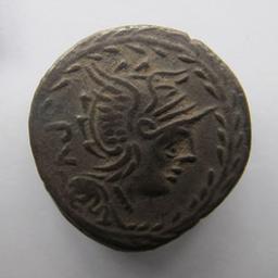 Monnaie romaine, Rome, 101 v. Chr | Mn. Lucilius Rufus. Ruler