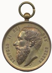 Penning, België, 1892 | Leopold II (1835-1909) - roi de Belgique. Heerser