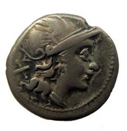 Monnaie romaine, Rome, 157-156 | Rome (mint). Atelier