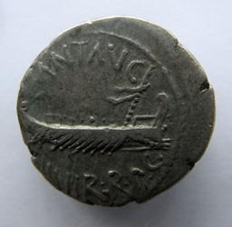 Monnaie romaine, Rome, 32-31 v.ChrRomeinse Munt, Rome, 32-31 v.Chr | M. Antonius. Souverain