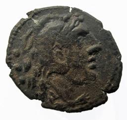 Monnaie romaine, Rome, 154 v. Chr | C. Scirbonius. Ruler