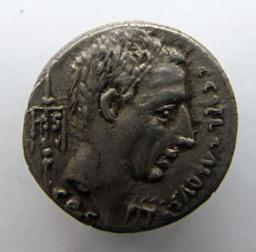 Monnaie romaine, Rome, 51 v.Chr | C. Coelius Caldus. Ruler