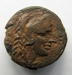 Monnaie romaine, Rome, 135 v. ChrRomeinse Munt, Rome, 135 v. Chr | C. Minucius Augurinus. Souverain