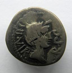 Monnaie romaine, Rome, 39 v.ChrRomeinse Munt, Rome, 39 v.Chr | Octavianus. Heerser