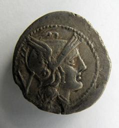Monnaie, République romaine, 211 av. J.-C | Rome (mint). Atelier