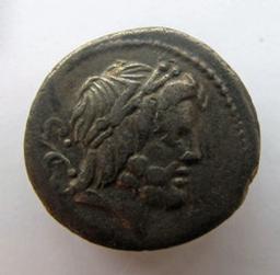 Monnaie romaine, Rome, 80 v. ChrRomeinse Munt, Rome, 80 v. Chr | L. Procilius L.f. Heerser