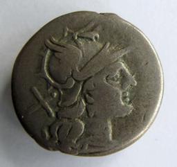 Monnaie romaine, Rome, 189-180 | Cn. Domitius Ahenobarbus. Souverain