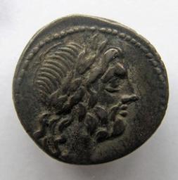 Romeinse Munt, Rome, 88 v. Chr | Cn. Cornelius Lentulus Clodianus. Heerser
