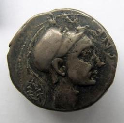 Monnaie romaine, Rome, 112-111 | Cn. Cornelius Blasio. Souverain