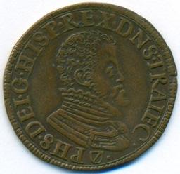 Jeton, Nederlanden, [1559] | Filips II. Heerser