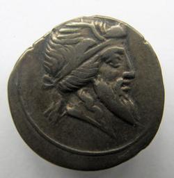 Monnaie romaine, Rome, 90 v. Chr. (onzeker)Romeinse Munt, Rome, 90 v. Chr. (onzeker) | Q. Titius. Heerser