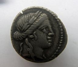 Monnaie romaine, Rome, 78 v. Chr | M. Volteius M.f. Souverain
