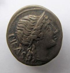 Monnaie romaine, Rome, 108-107 | M. Herennius. Souverain