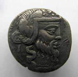 Monnaie romaine, Rome, 90 v. Chr | C. Vibius C.f. Pansa. Souverain