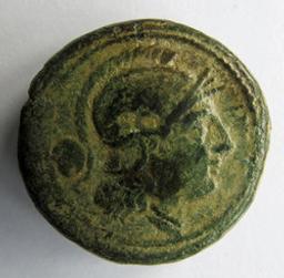 Monnaie, République romaine, 215-212 av. J.-C | Rome (atelier). Atelier