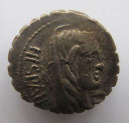 Romeinse Munt, Rome, 81 v. Chr | A. Postumius A.f. S.n. Albinus. Heerser