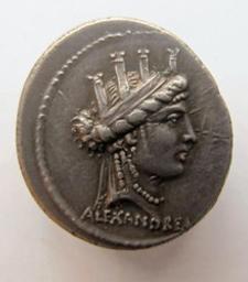 Monnaie romaine, Rome, 61 v. ChrRomeinse Munt, Rome, 61 v. Chr | M. Aemilius Lepidus. Heerser