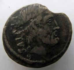 Romeinse Munt, Rome, 54 v. Chr | M. Iunius Brutus. Heerser