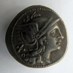 Monnaie romaine, Rome, 211 av. J.-C | Rome (atelier). Atelier