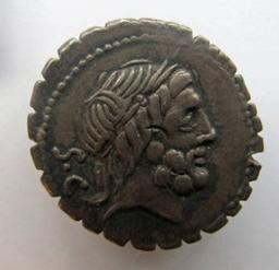 Monnaie romaine, Rome, 83-82 v. ChrRomeinse Munt, Rome, 83-82 v. Chr | Q. Antonius Balbus. Souverain