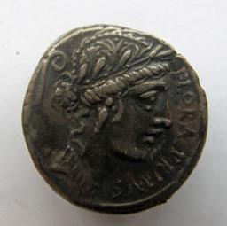 Romeinse Munt, Rome, 57 v. Chr | C. Servilius C.f. Heerser