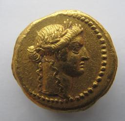 Monnaie romaine, Rome, 42 v.ChrRomeinse Munt, Rome, 42 v.Chr | C. Vibius Varus. Heerser