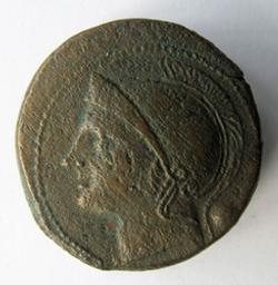 Munt, Romeinse Republiek, 217-215 v. Chr | Rome (atelier). Atelier