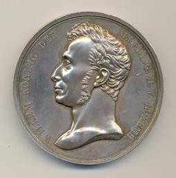 Médaille, Pays-Bas 1815-1830, 1829 | Guillaume Ier. Ruler
