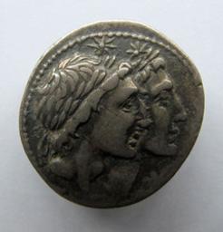 Romeinse Munt, Rome, 108-107 | Mn. Fonteius C.f. Heerser