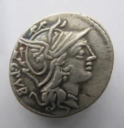 Monnaie romaine, Rome, 101 v. Chr | L. Sentius C.f. Ruler