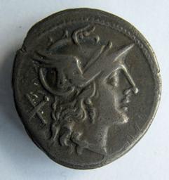 Monnaie romaine, Rome, 206-195 | Rome (atelier). Atelier