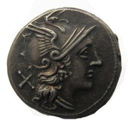 Monnaie romaine, Rome, 157-156 | Rome (mint). Atelier