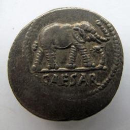 Monnaie romaine, Rome, 49-48 v.Chr | C. Iulius Caesar. Souverain
