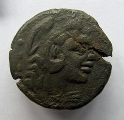 Monnaie romaine, Rome, 135 v. ChrRomeinse Munt, Rome, 135 v. Chr | C. Curiatius Trigeminus C. f. Heerser
