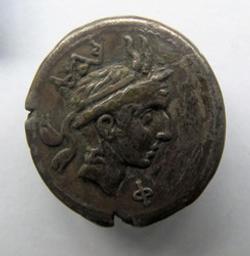 Monnaie romaine, Rome, 113-112 | L. Marcius Philippus. Souverain