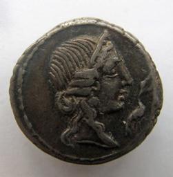 Monnaie romaine, Rome, 81 v. Chr | Q. Caecilius Metellus Pius. Ruler