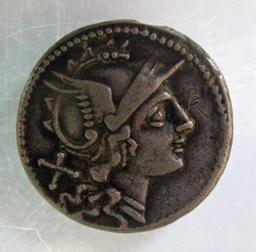Monnaie romaine, Rome, 209 v. Chr | Zuid-Oost-Italië. Atelier