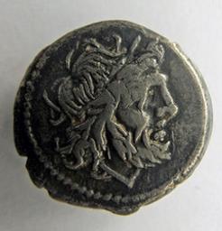 Monnaie romaine, Rome, 179-170 | Gens Matienus?. Souverain