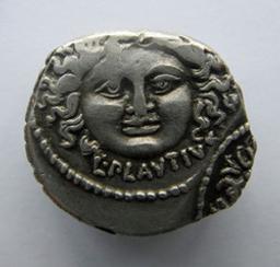 Monnaie romaine, Rome, 47 v.Chr | L. Plautius Plancus. Souverain