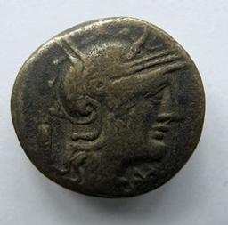 Monnaie romaine, Rome, 131 v. ChrRomeinse Munt, Rome, 131 v. Chr | M. Opeimi. Souverain