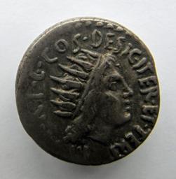 Monnaie romaine, Rome, 38 v.ChrRomeinse Munt, Rome, 38 v.Chr | M. Antonius. Heerser