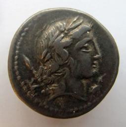 Romeinse Munt, Rome, 82 v. Chr | P. Crepusius. Heerser