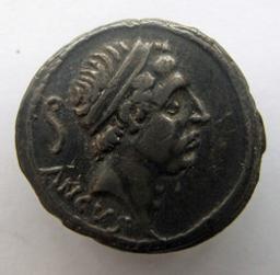 Monnaie romaine, Rome, 56 v. Chr | L. Marcius Philippus of Q. Marcius Philippus. Ruler