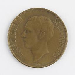 Médaille, Belgique, 1936 | Léopold III (1901-1983) - Roi des Belges. Ruler
