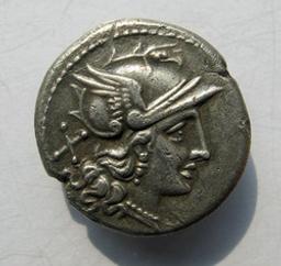 Monnaie romaine, Rome, .. - 207 v. Chr | Rome (mint). Atelier